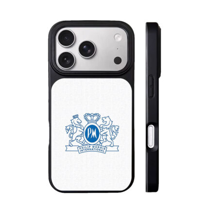 Blue Philip Morris PM crown crest with lion unicorn Phone Case