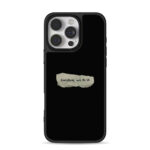 Everything will Be Ok note art iPhone 16 Pro Max Black Case